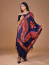 Women's Aari Embroidered Wool Stole